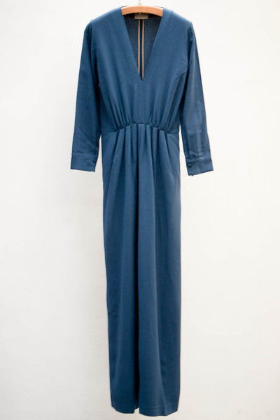 Long Wool Dress
