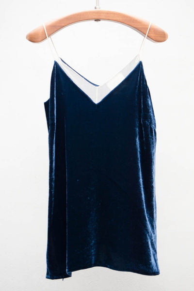 Cobalto Velvet Top