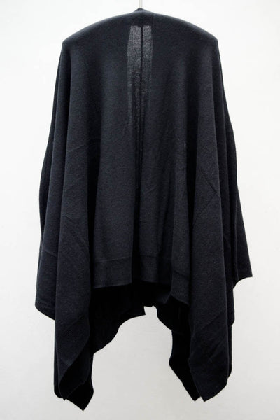 Black Shawl Cardigan
