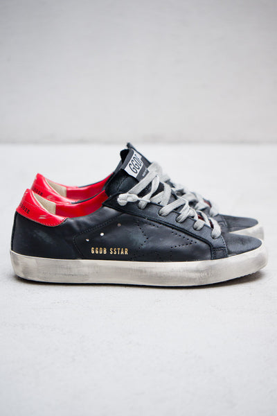 Black & Strawberry Super Star Sneaker