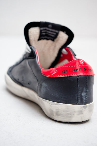 Black & Strawberry Super Star Sneaker