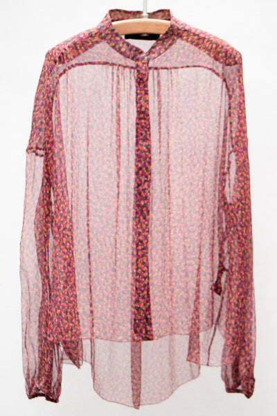 Rubino Printed Georgette Blouse