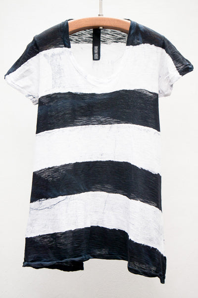 Black & White Monoprix Tee