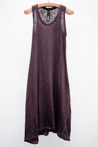 Aubergine Trapeze Dress