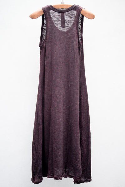 Aubergine Trapeze Dress