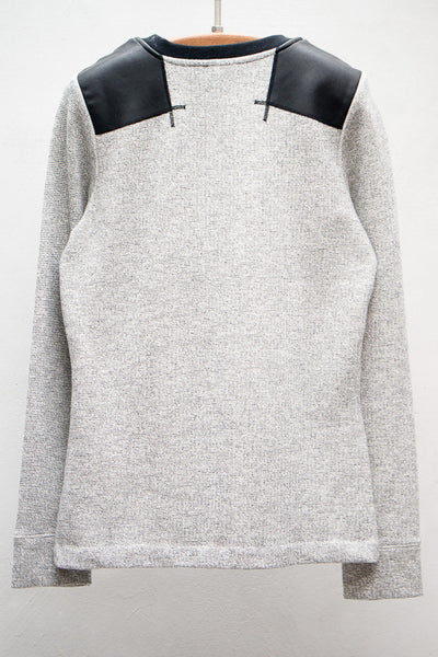 Light Grey Two Tone Top