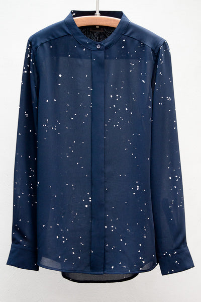 Nighttime Printed Blouse