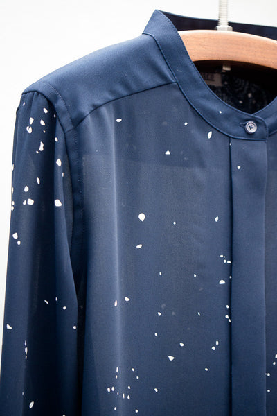 Nighttime Printed Blouse