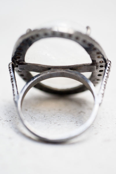 Moonstone Cocktail Ring