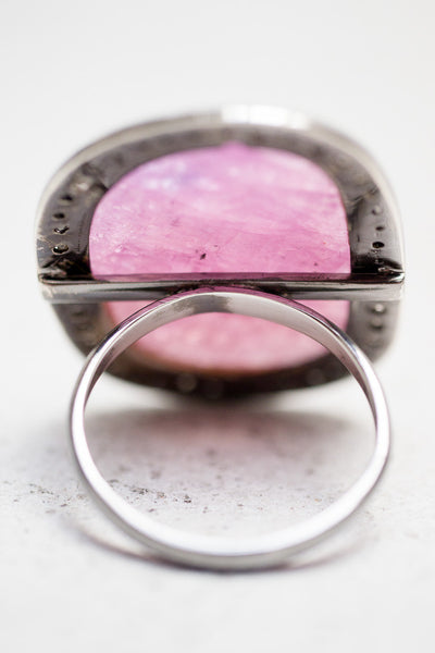 Pink Sapphire Cocktail Ring