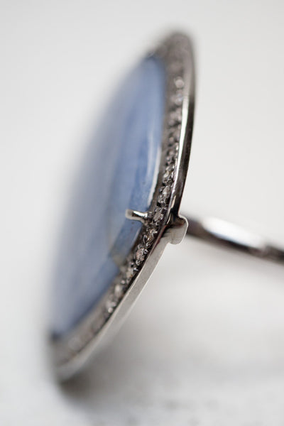 Blue Sapphire Cocktail Ring