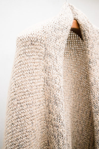 Beige Poncho