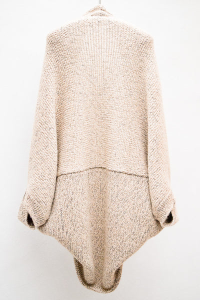 Beige Poncho