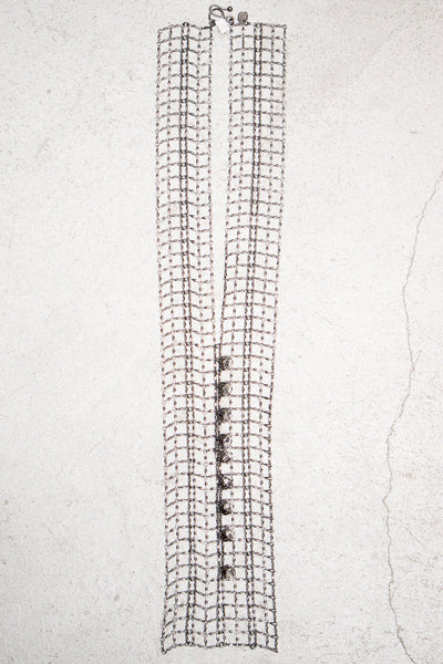 Dark Chain Swarovski Crystal Necklace