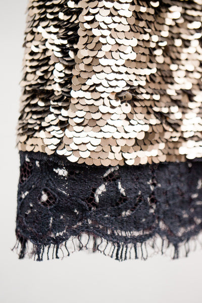 Sequin Marina Skirt
