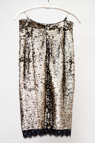 Sequin Marina Skirt