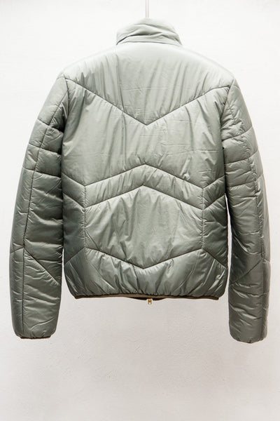 Slate Grey Puffer Jacket