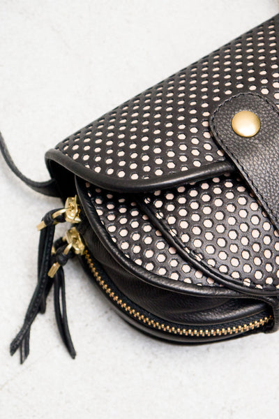 Noir & Nude Perforated Momo