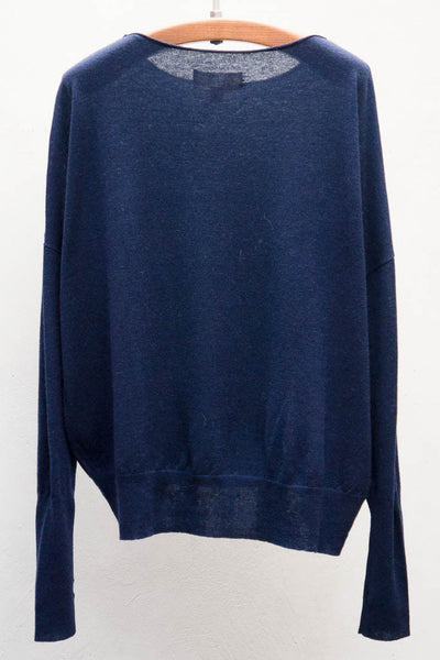 Dark Navy Oversized Pullover