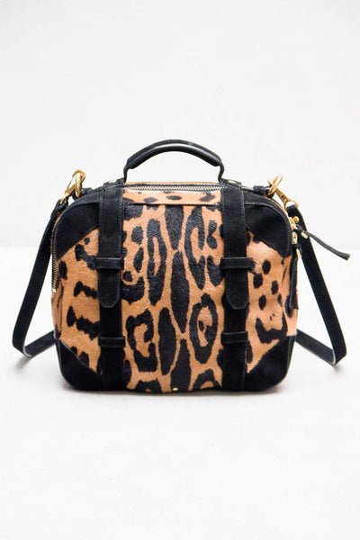 Leopard Sam Shoulder Bag