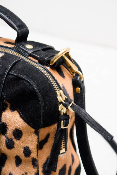 Leopard Sam Shoulder Bag