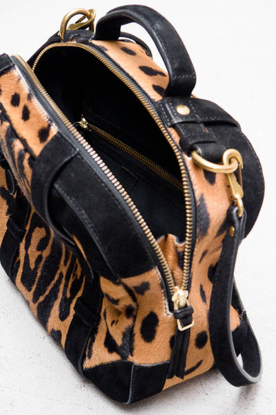 Leopard Sam Shoulder Bag