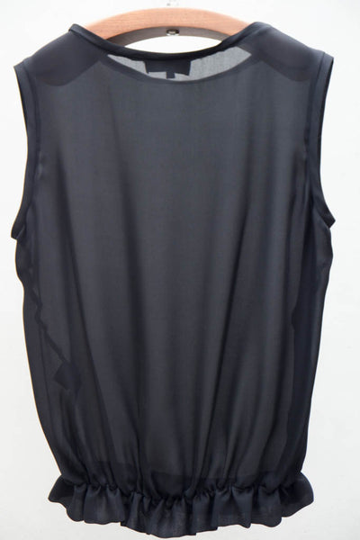 Black Sleeveless Top