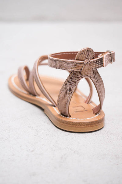 Epicure Disco Bronze Sandal