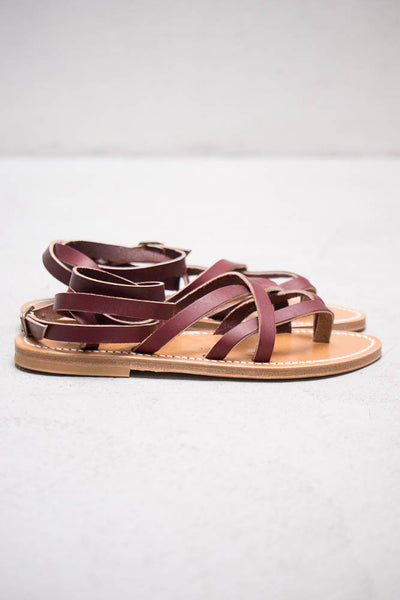 Zenobie Pul Bordo Sandal