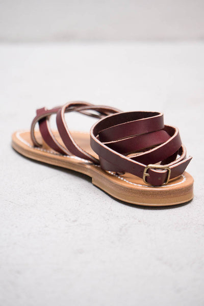 Zenobie Pul Bordo Sandal