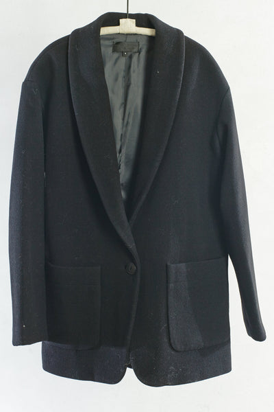 Black Wool Aurora Jacket