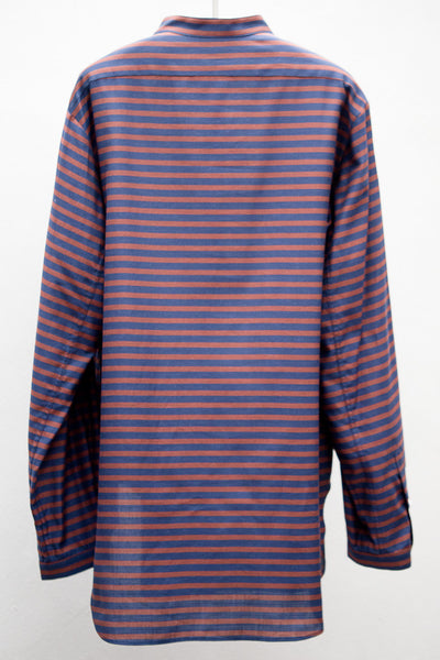 Navy & Rust Augustina Blouse