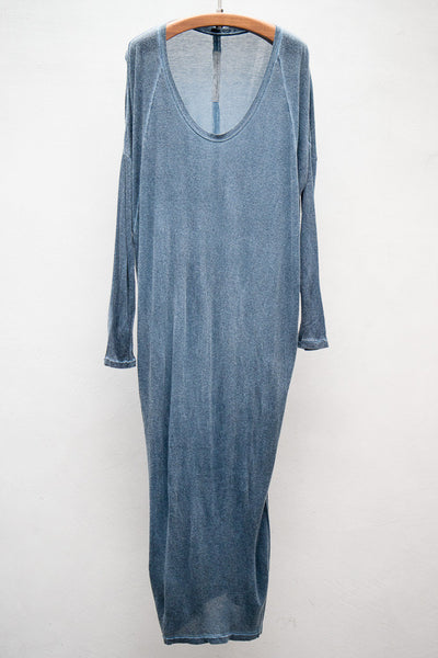 Indigo Wash Raglan Dress