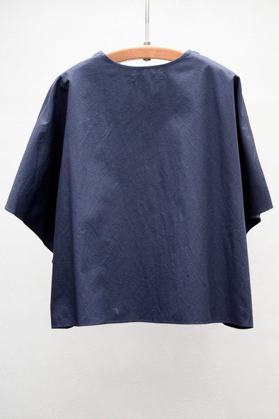 Navy Alejandra Kaftan Top