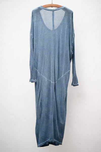 Indigo Wash Raglan Dress
