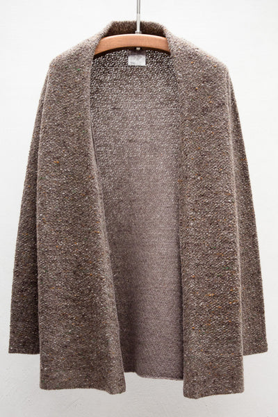 Tobacco Tweed Cardigan