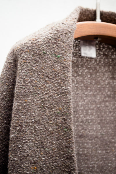 Tobacco Tweed Cardigan