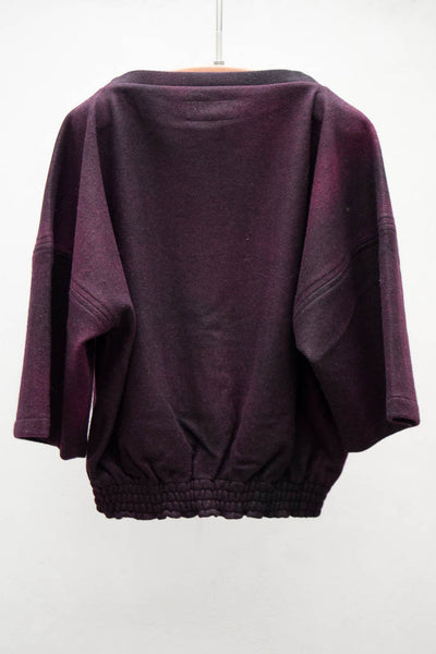 Burgundy Audrey Pullover