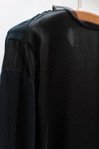 Long Sleeve Top Black
