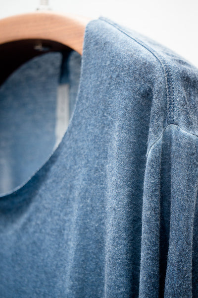 Indigo Wash Boxy Tee