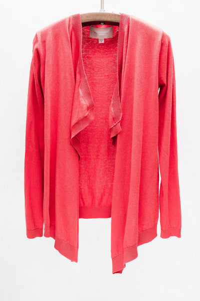 Red Hot Contrast Cardigan