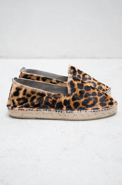 Leopard Printed Pony Slip On