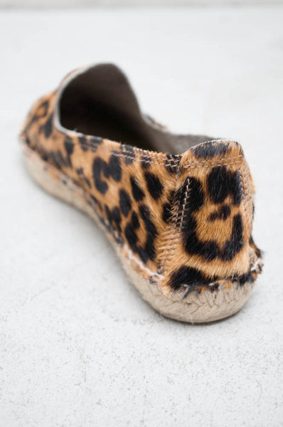 Leopard Printed Pony Slip On