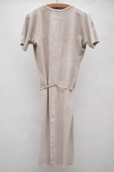 Stone Glue Suede Dress