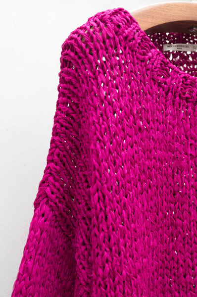 Fuchsia Esperanza Sweater