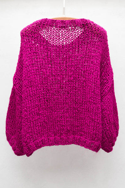 Fuchsia Esperanza Sweater