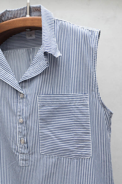 Robbie Sleeveless Henley Shirt