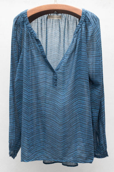 Serengeti Gauze Top