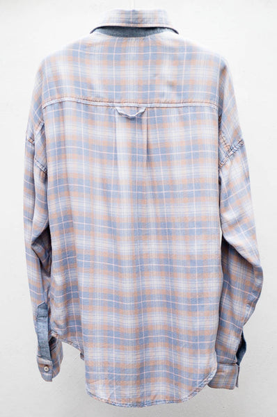 Blue Rhodes Vintage Plaid Shirt