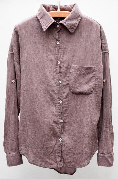 Raisin Rhodes Oil Wash Button Down